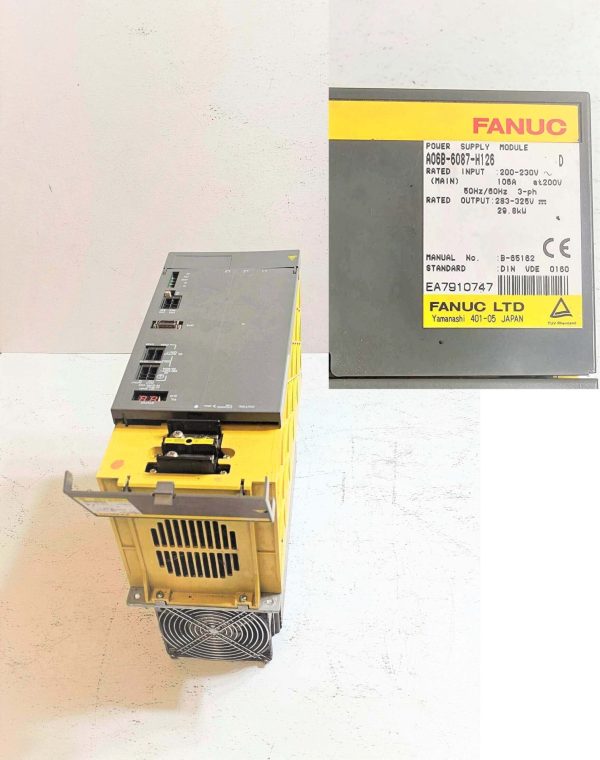 Fanuc Power Supply A06B-6087-H126