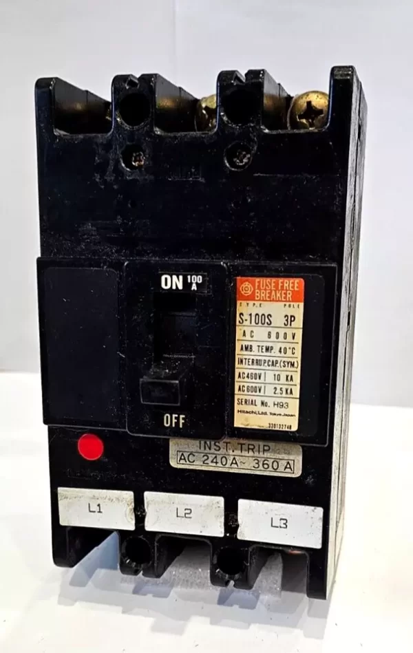 S-100S 3P Circuit Breaker