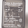 KHAU-11A11-120 RELAY 120V 50/60Hz POTTER & BRUMFIELD