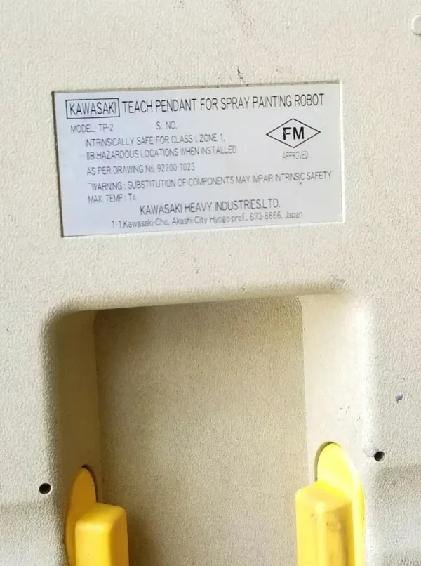 TP-2 Kawasaki Teach Pendant For Spray Paint