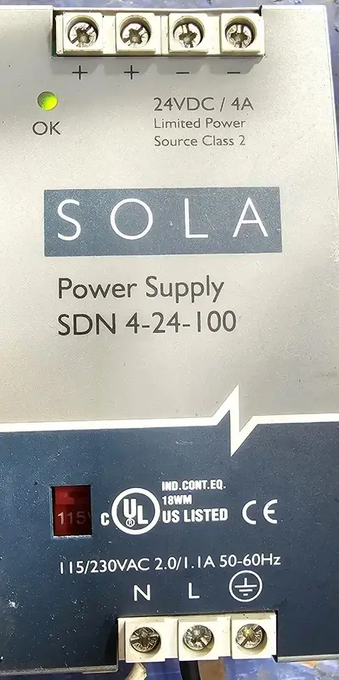 SDN 4-24-100 Sola Power Supply