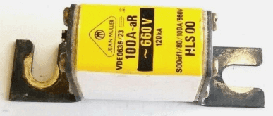 HLS00 100A-aR JEAN MULLER FUSE
