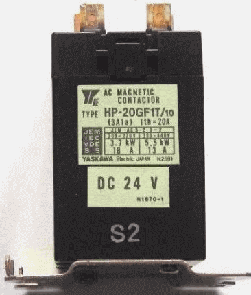 HP-20GF1T/10 YASKAWA MAGNETIC CONTACTOR
