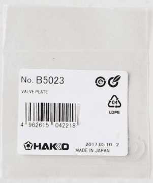 B5023 Hakko Valve Plate