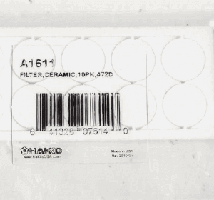 A1611 FILTER CERAMIC FOR 470/700 472D