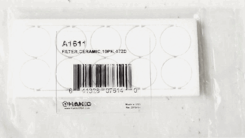 A1611 FILTER CERAMIC FOR 470/700 472D