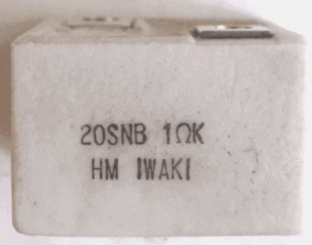 20SNB 1ohmK HM IWAKI RESISTOR
