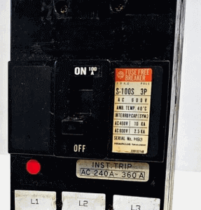 S-100S 3P CIRCUIT BREAKER HITACHI
